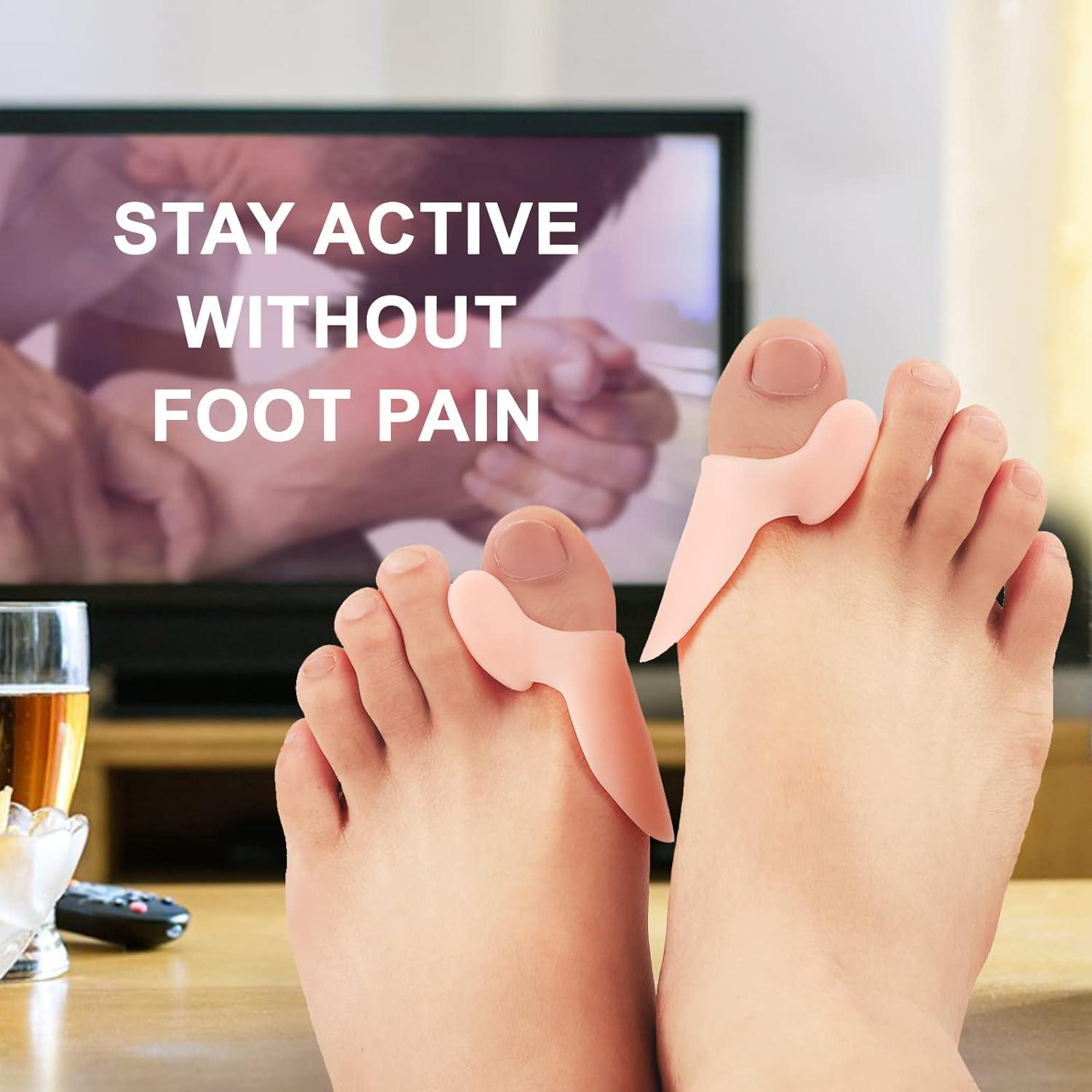 Protector de Juanetes Promifun - 10 Almohadillas de Gel Beige