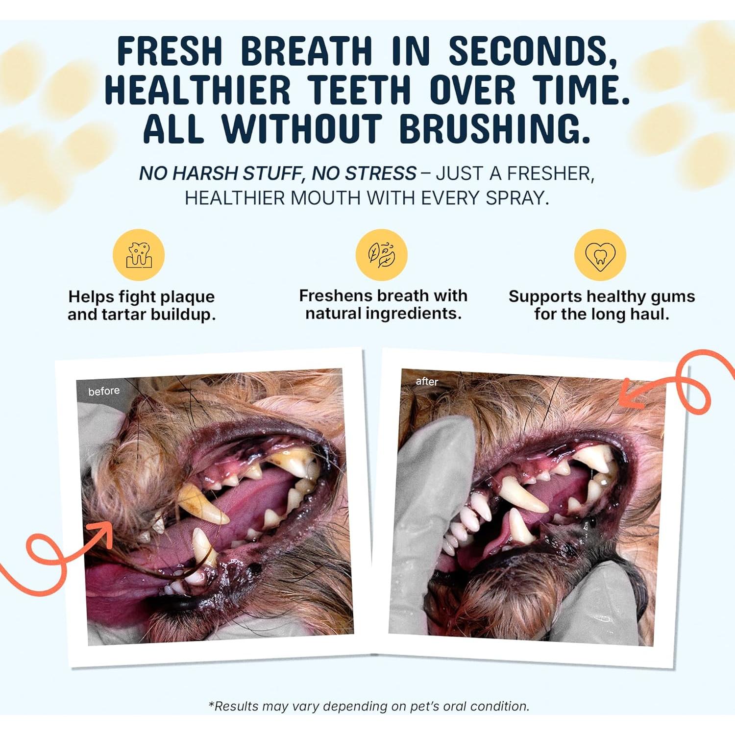 Spray Dental para Perros Pets Are Kids 236ml - Aliento Fresco y Cuidado Oral