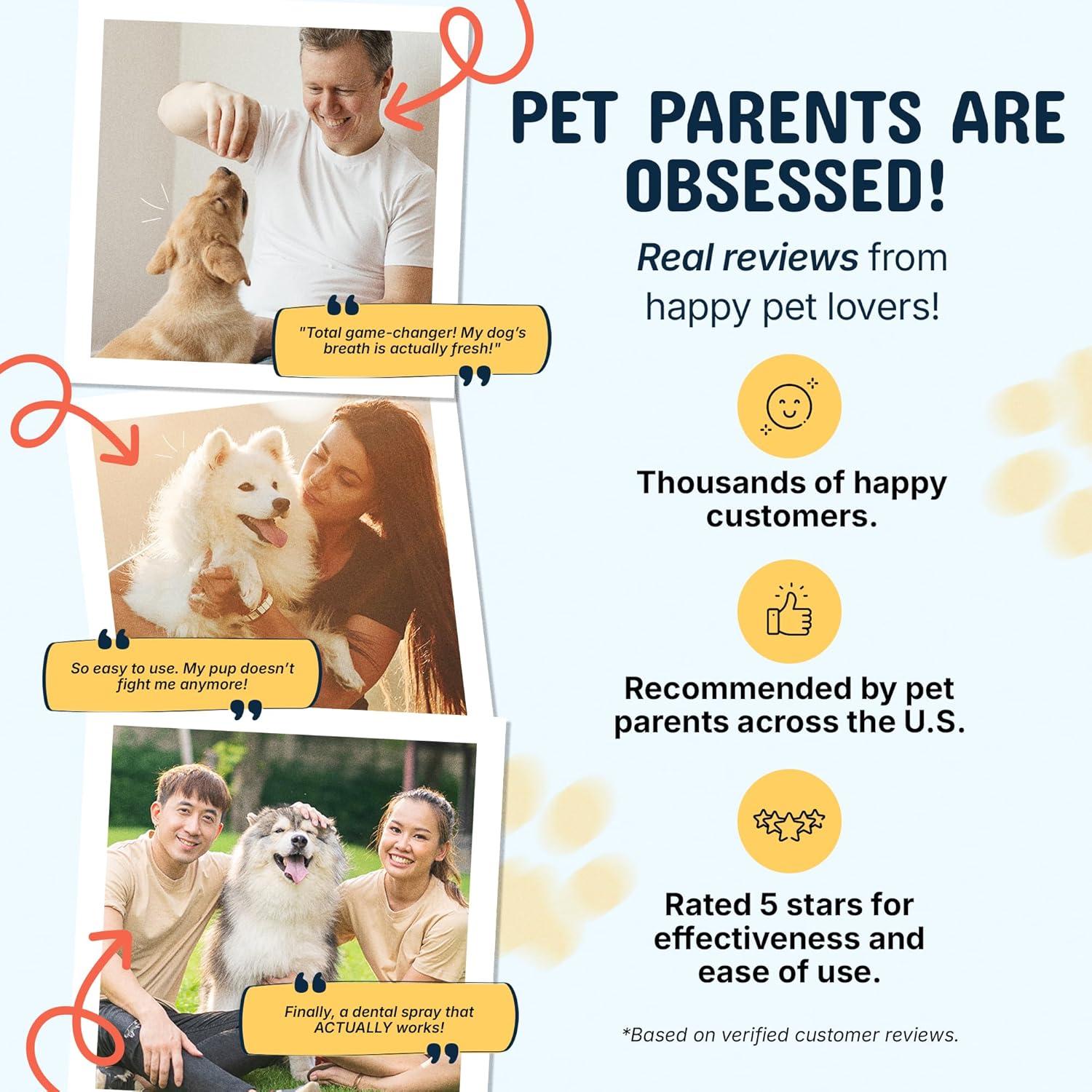 Spray Dental para Perros Pets Are Kids 236ml - Aliento Fresco y Cuidado Oral