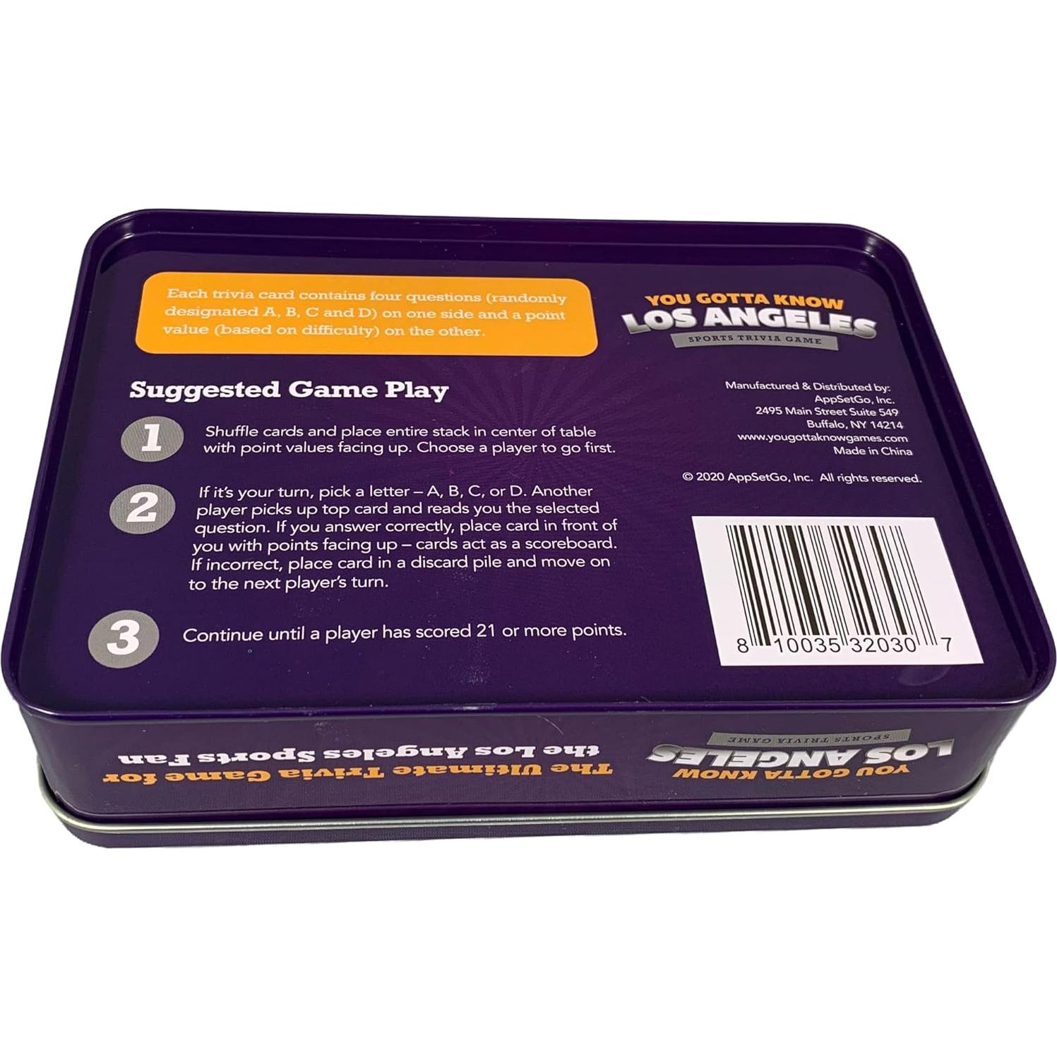 Juego de Trivia Deportiva Los Ángeles - AppSetGo 500 Preguntas