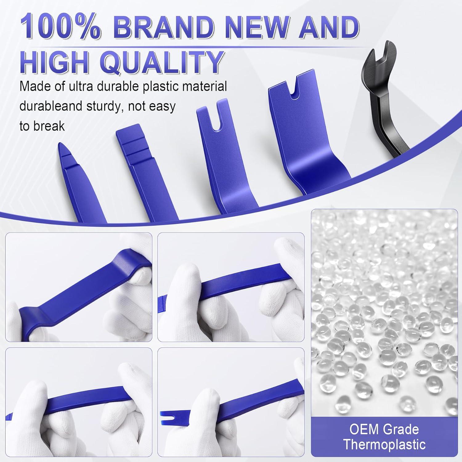 Kit de herramientas de extracción LivTee 5 piezas plástico azul