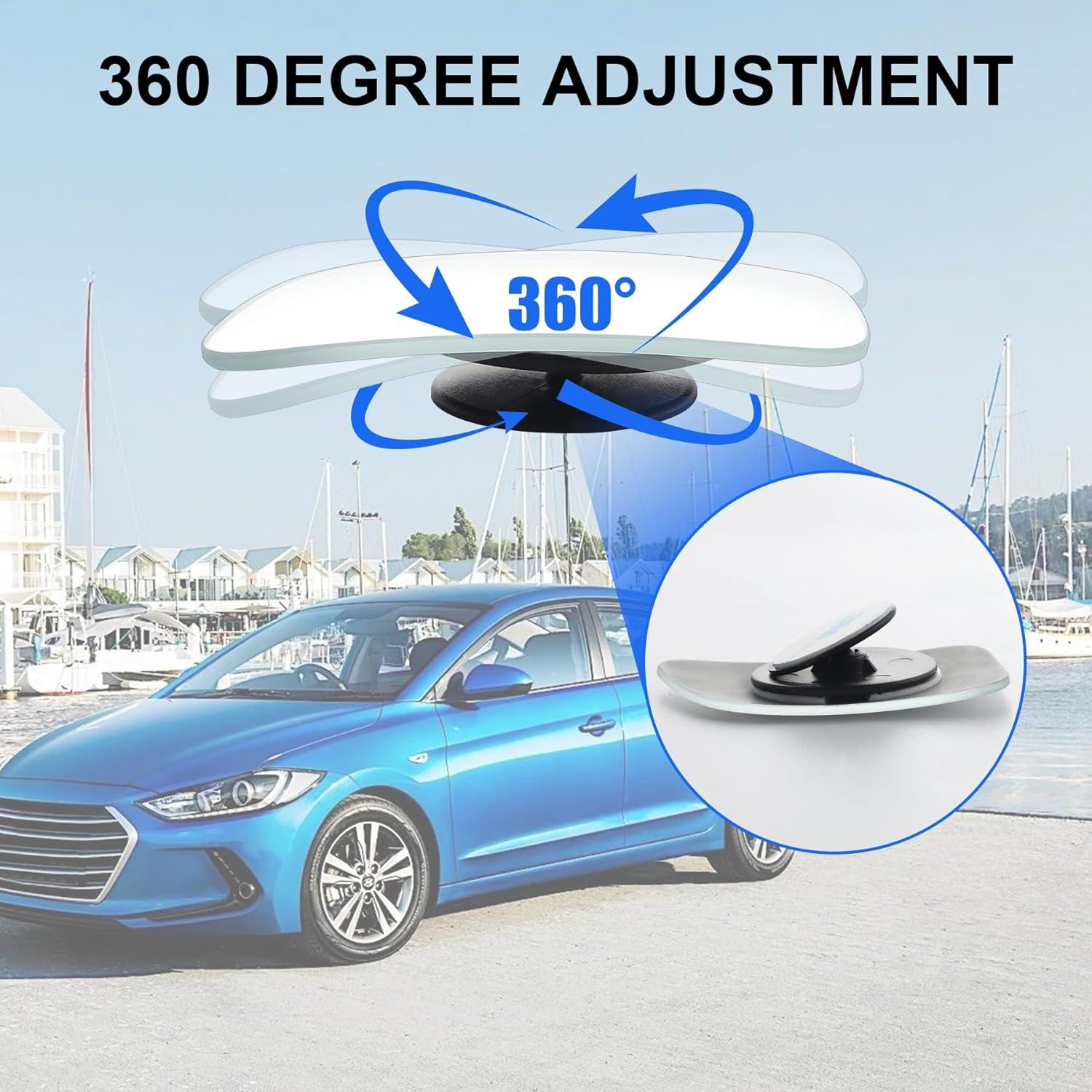 Espejo de Punto Ciego LivTee HD Convexo 2 Piezas