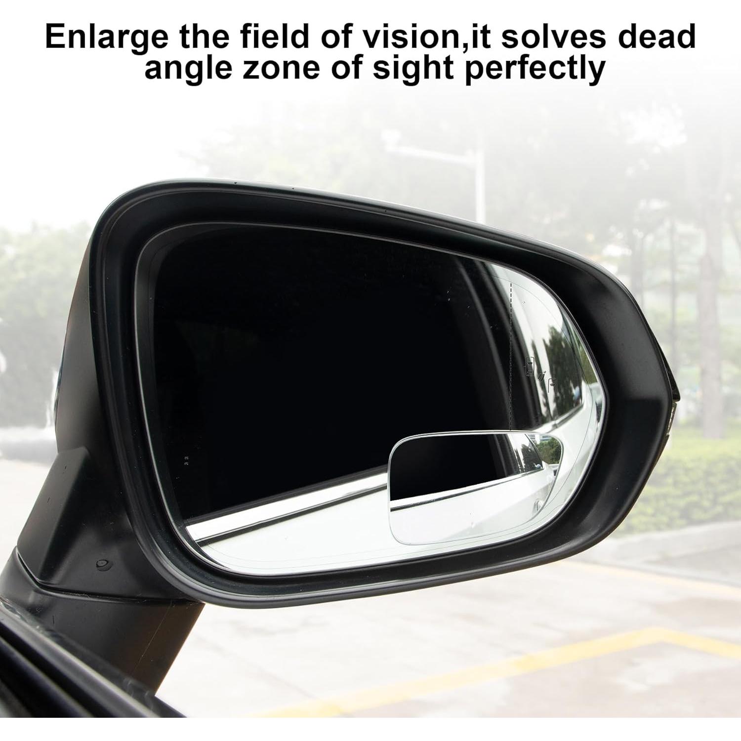 Espejo de Punto Ciego LivTee HD Convexo 2 Piezas