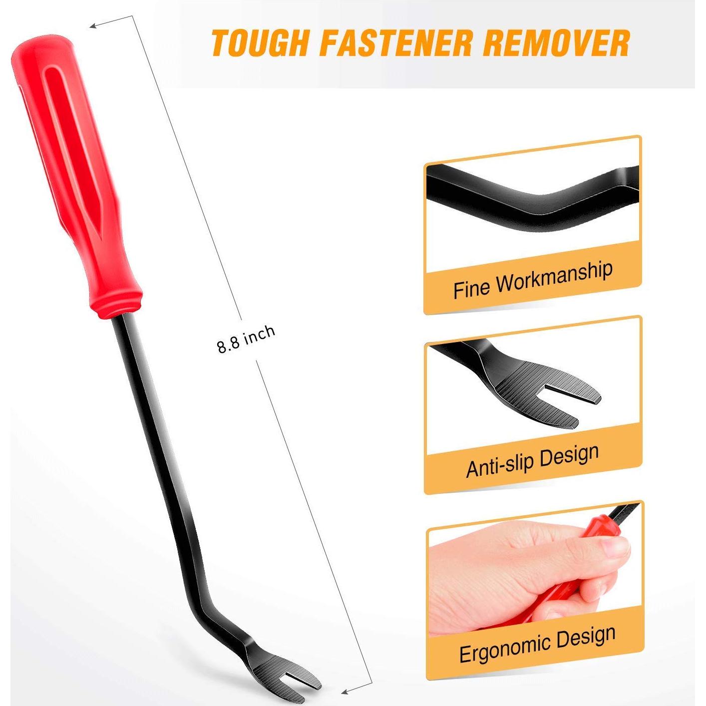 GOOACC 190 Pcs Clips de Retención Automotriz + Removedor