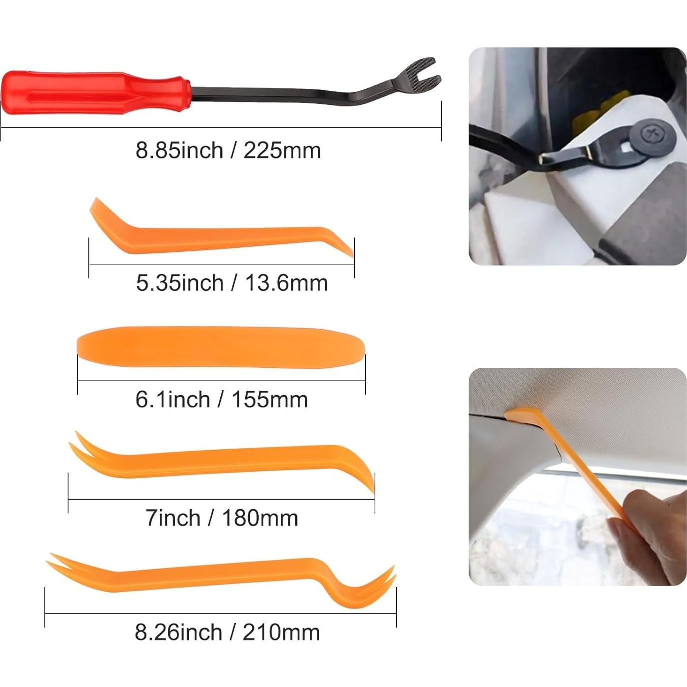 Kit 725 Piezas Clips de Retención Automotriz QIIYCCE