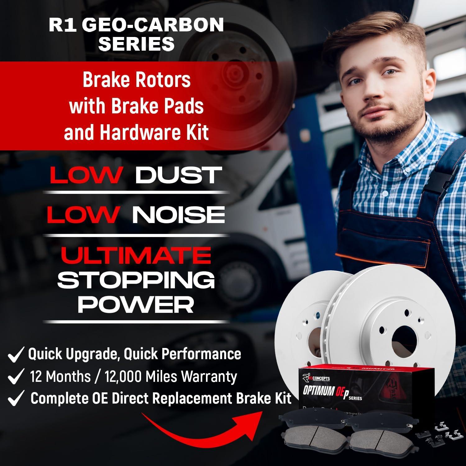 Kit de Frenos Delanteros R1 Concepts para Toyota Corolla 2019-2024