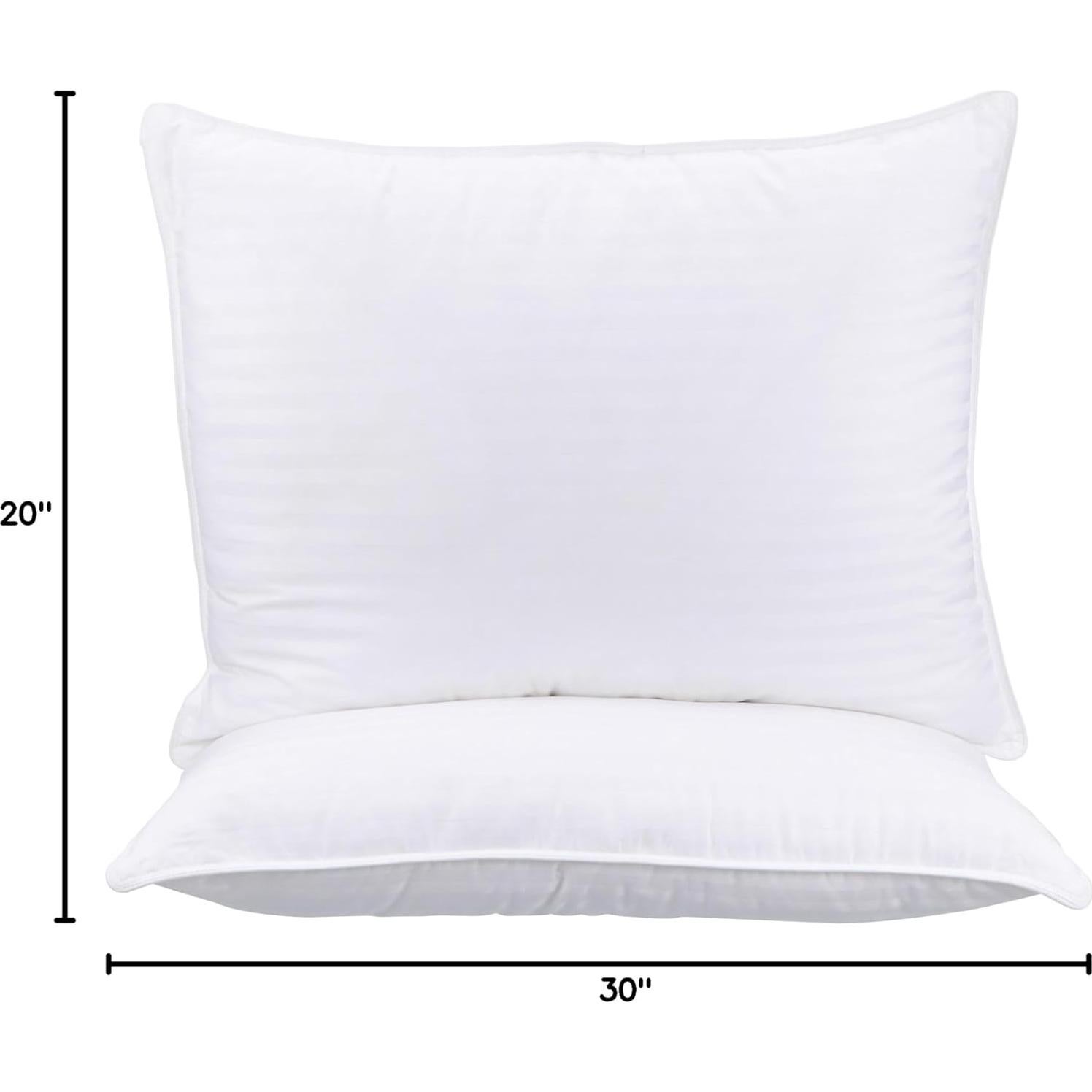 Almohadas de Cama Restauración del Sueño 2 Unidades Queen Gel