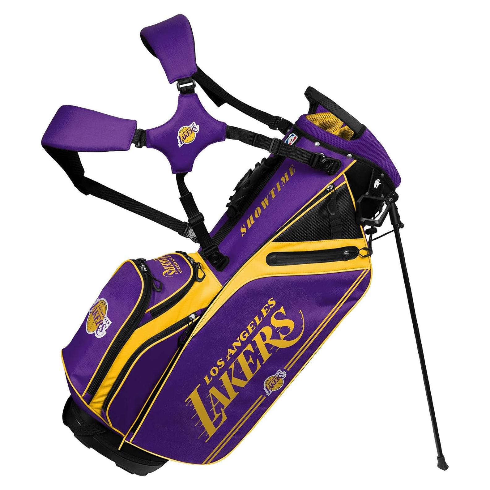 Bolsa de Golf Híbrida Caddie Carry Team Effort NBA Lakers