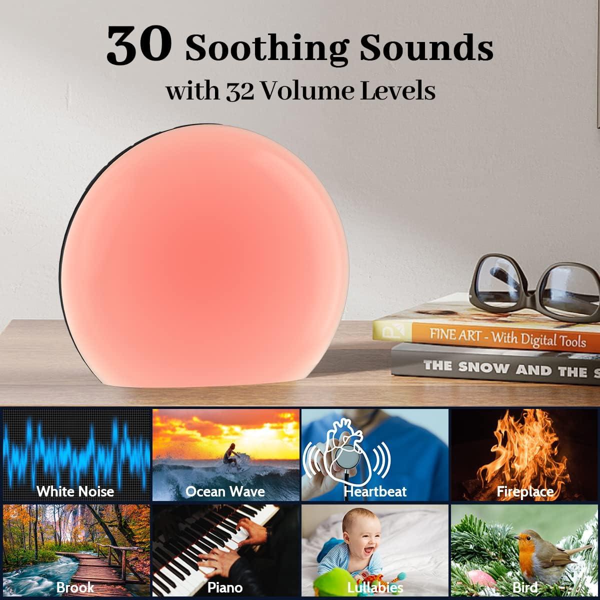 Máquina de Ruido Blanco Meditación MWN-W1 con 30 Sonidos