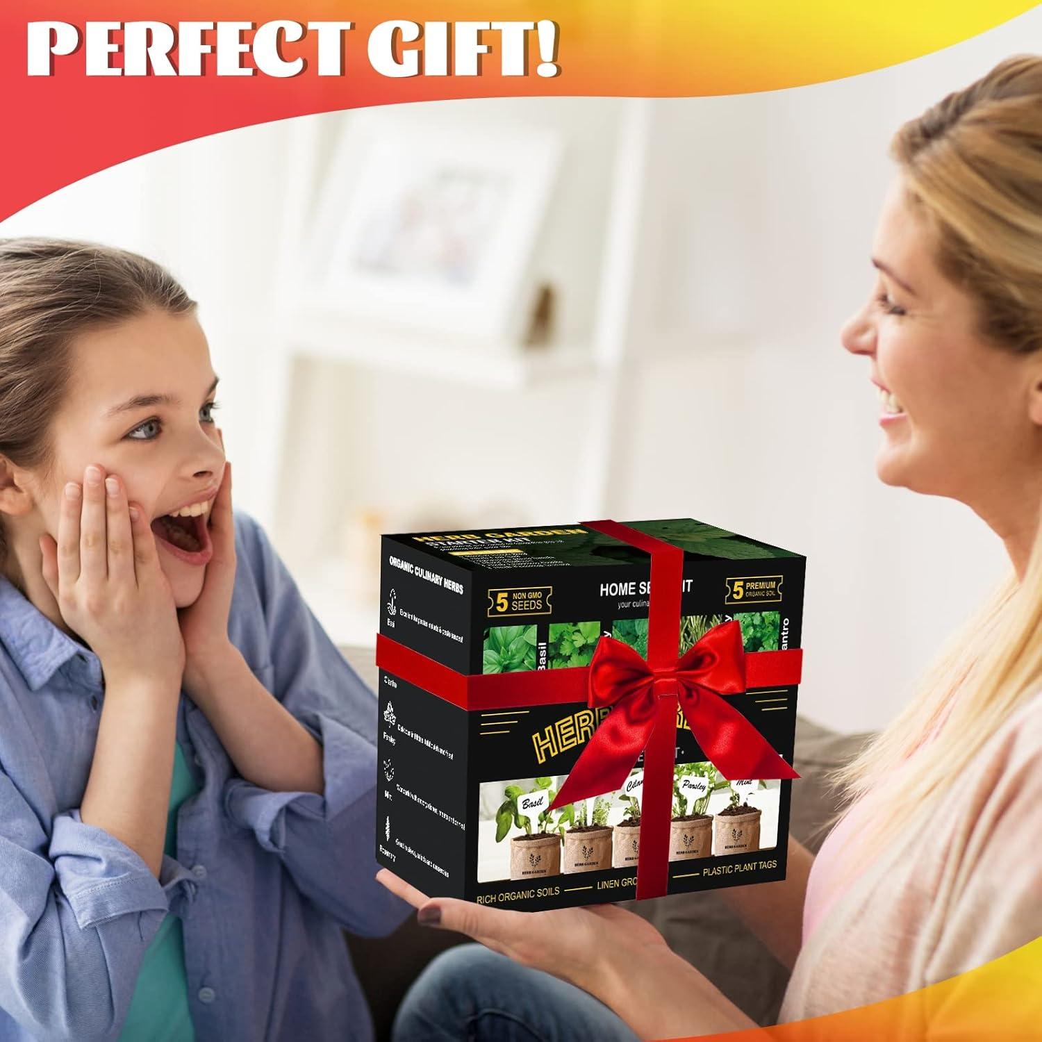 Kit de Jardín de Hierbas Meekear - 5 Semillas y Accesorios