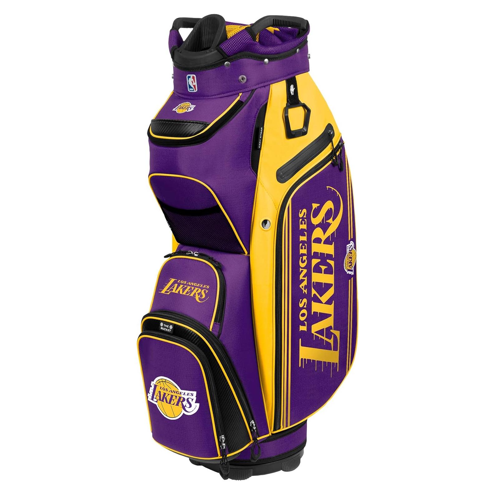 Bolsa de Golf Team Effort Lakers Bucket III con Enfriador