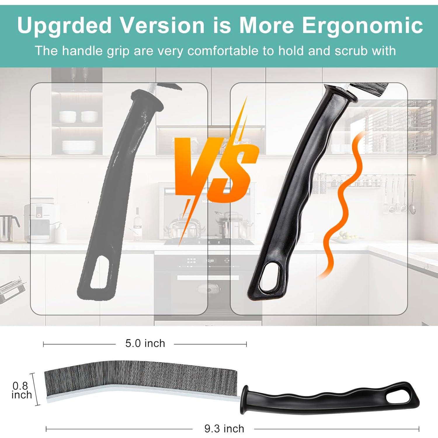 Cepillo de Limpieza de Ranuras BANSTLE 5pcs Cerdas Duras