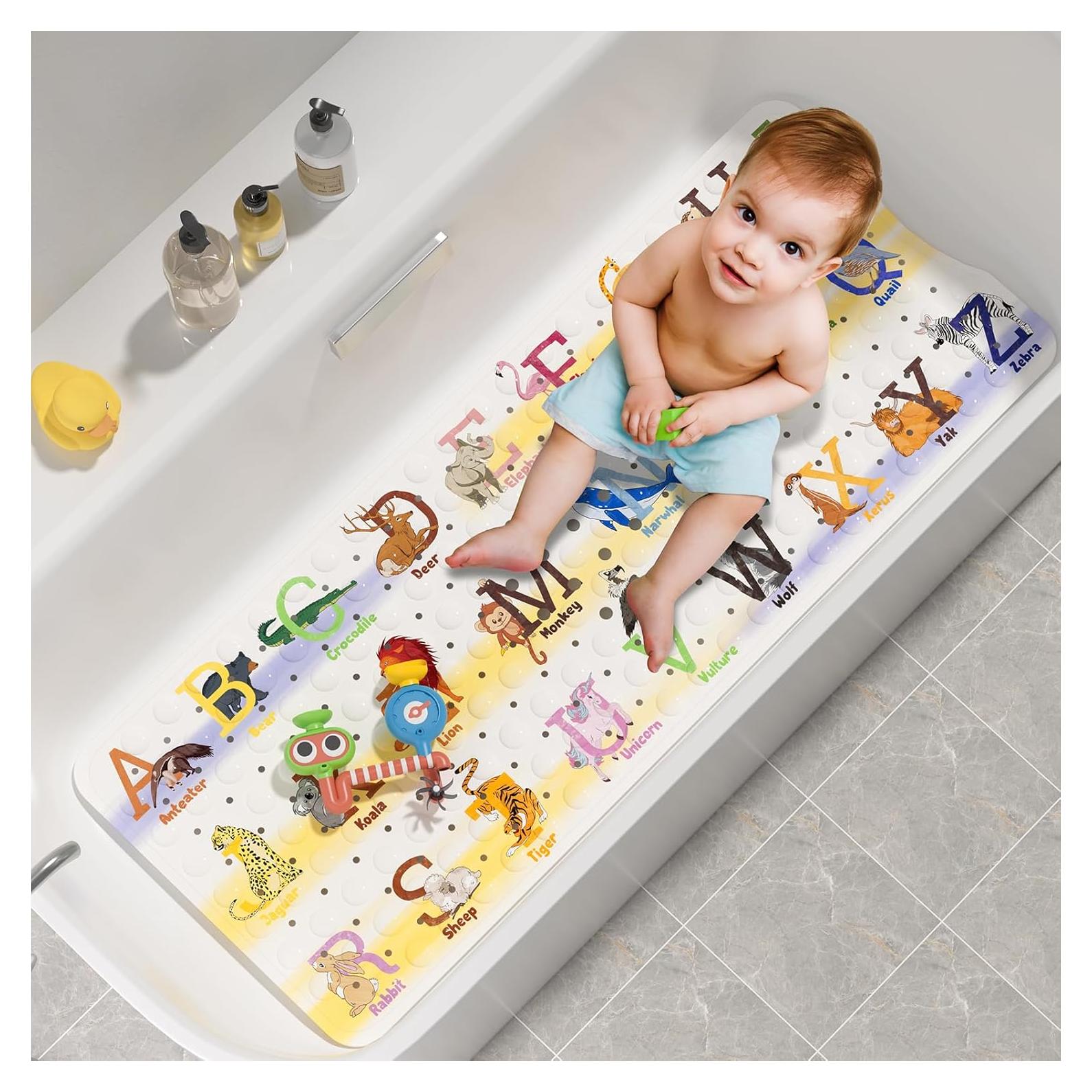 Alfombrilla de baño antideslizante AmazerBath 101.6x40.6cm
