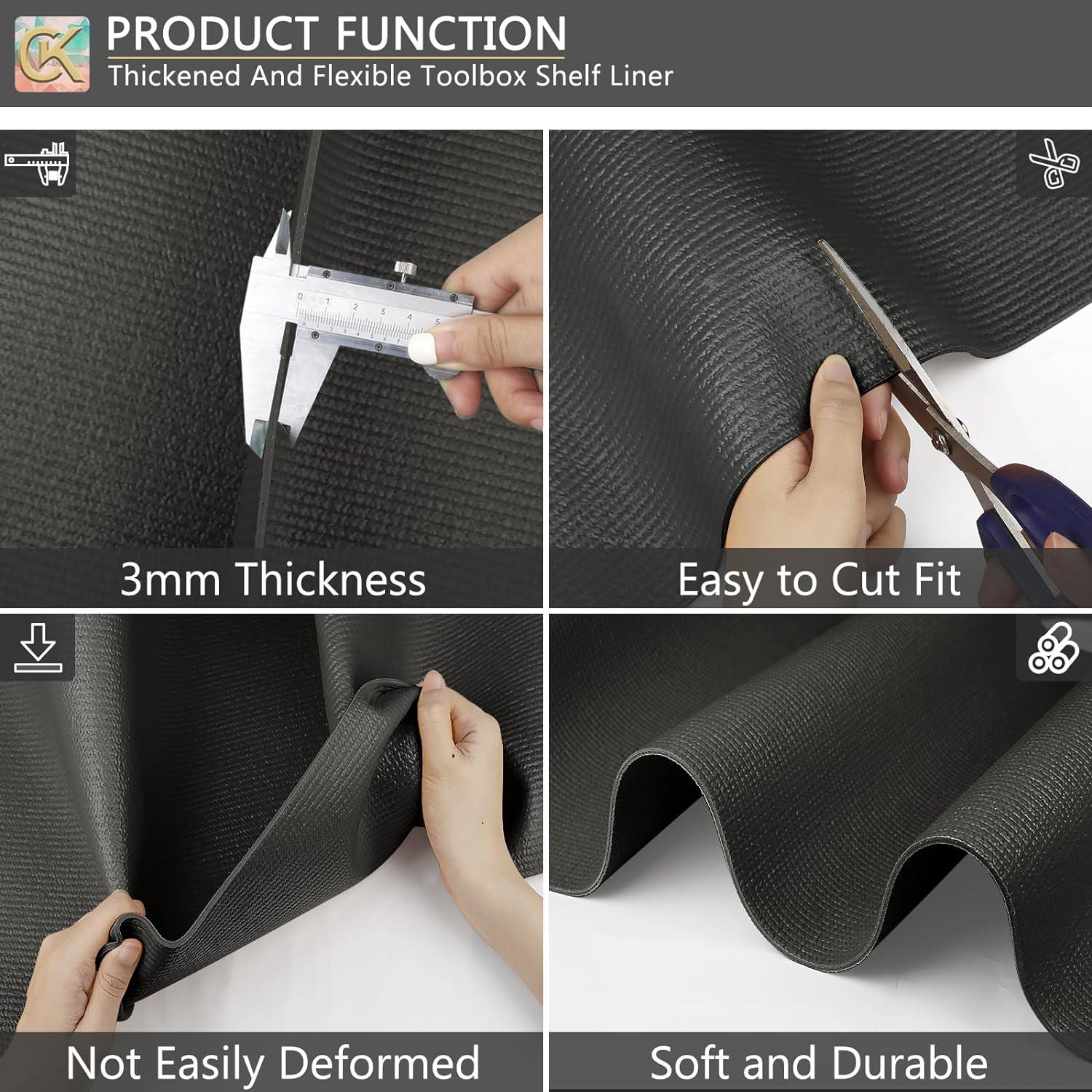 Alfombrilla de Espuma ChiKiner para Caja de Herramientas 40x182 cm