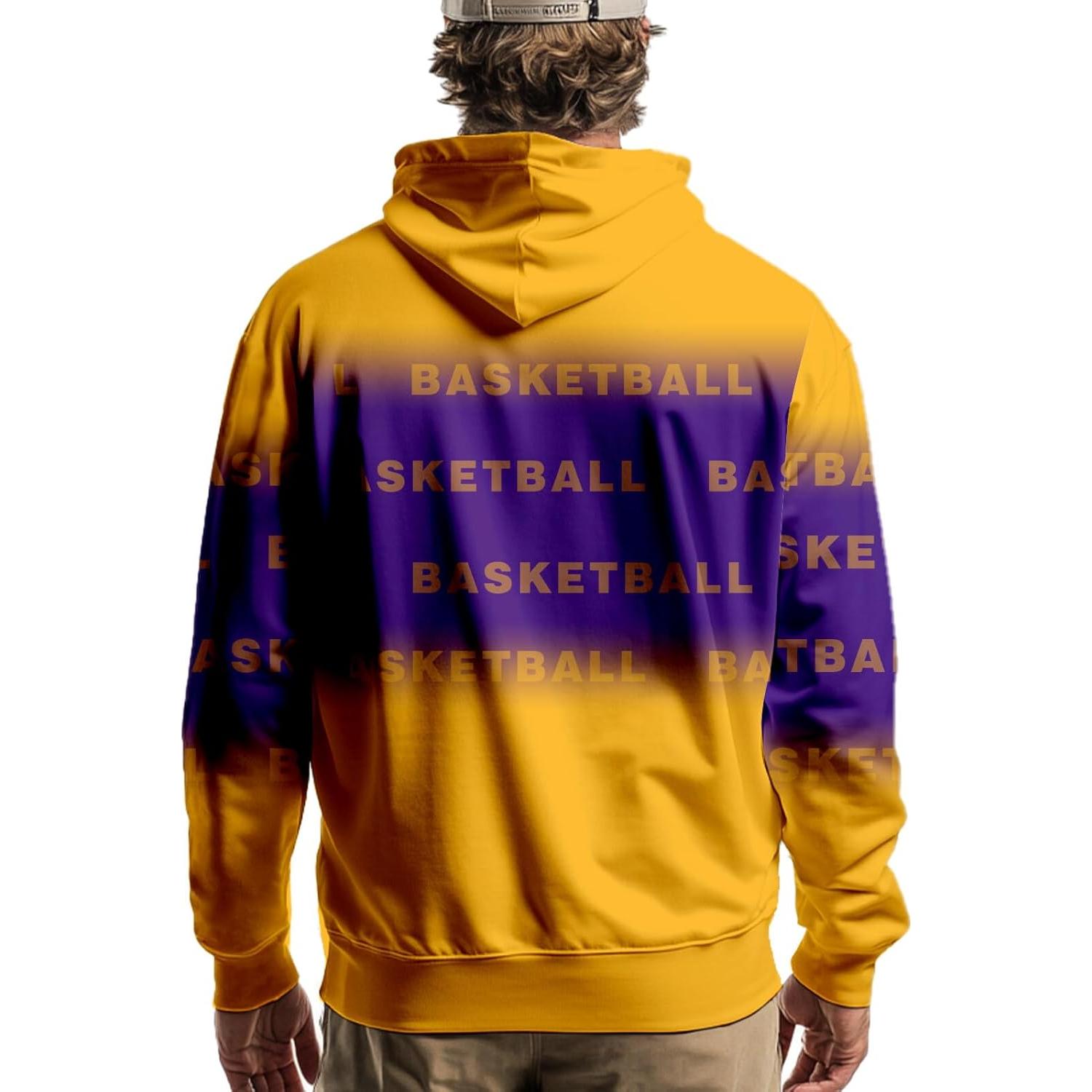 Sudadera con Capucha Baloncesto Ciudad Unisex S-3XL