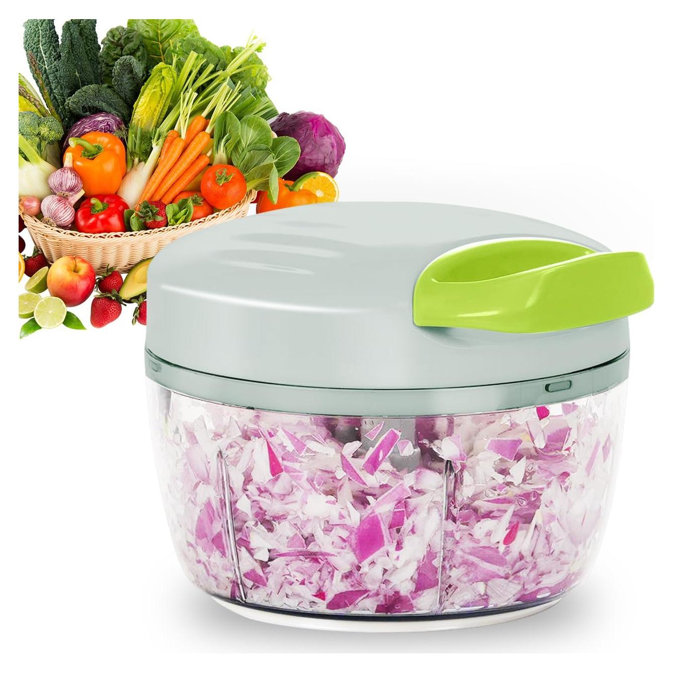 Picador de Alimentos Manual Badelite 2.3 Tazas Verde