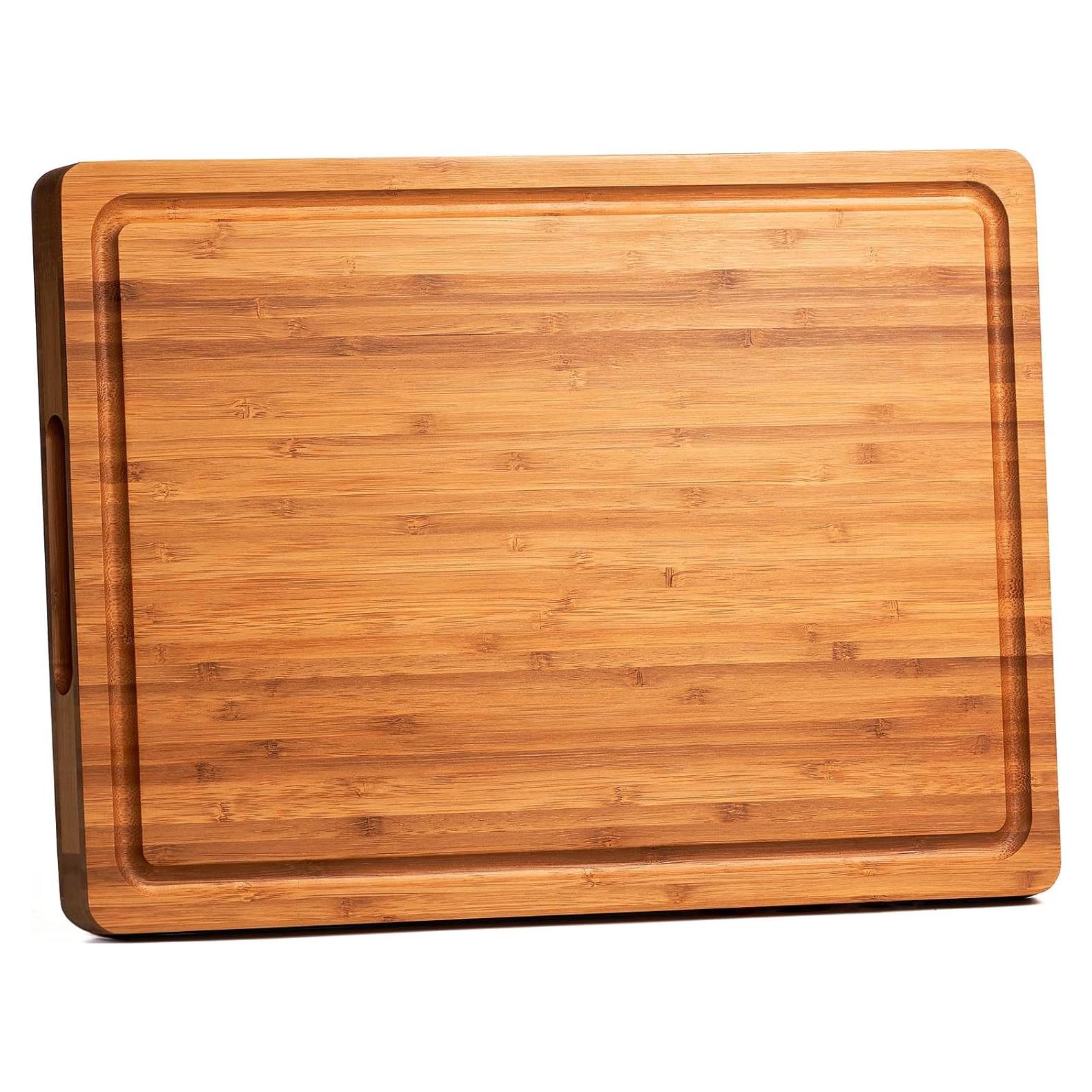 Tabla de Cortar de Bambú Allsum 35.6x25.4cm Reversible