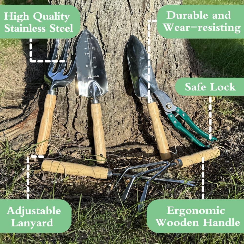 Juego de Herramientas de Jardín BovcTrraann 10 Piezas