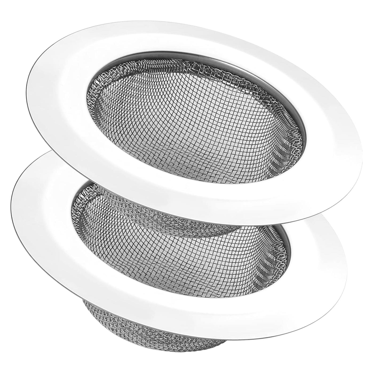 Filtro de Desagüe de Fregadero SOSUO 4.5" Acero Inoxidable 2 Pcs