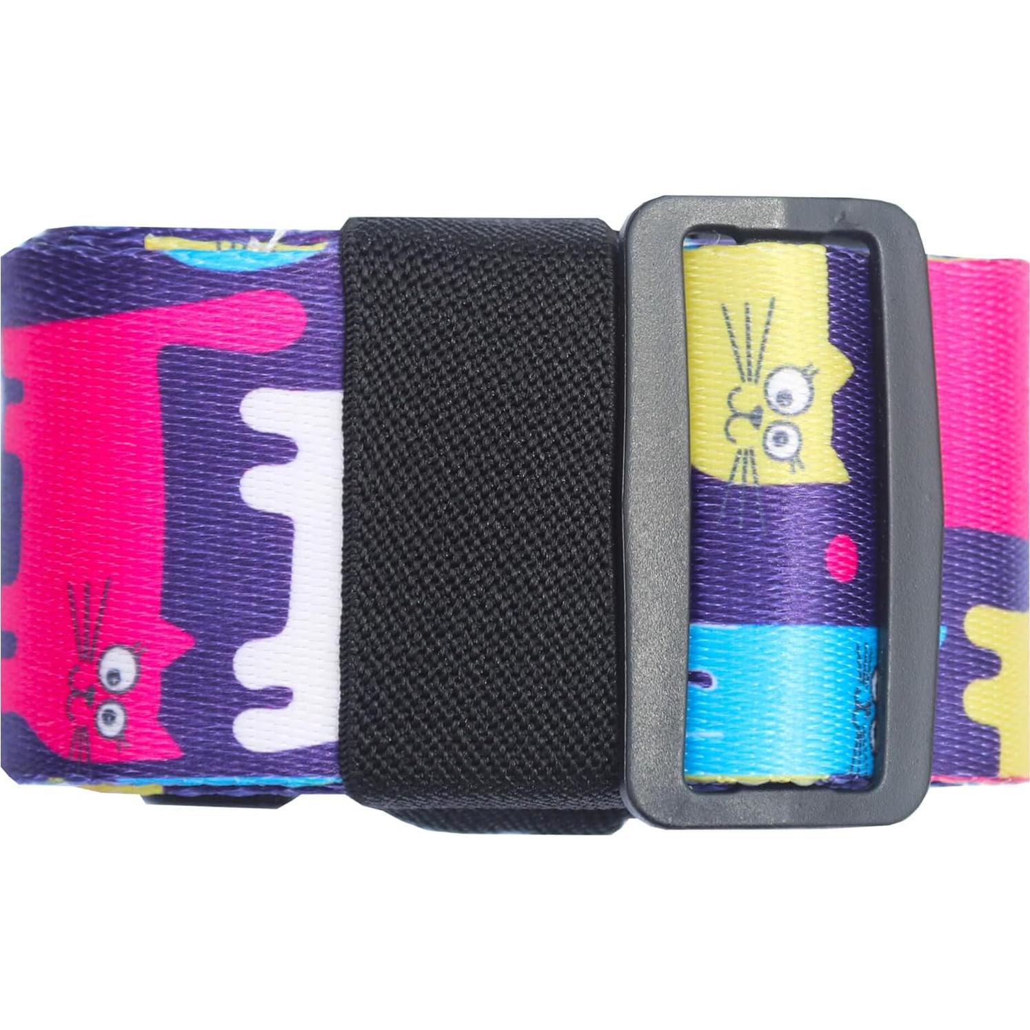 Correas para Equipaje XiOiOiX Ajustables 4 Piezas Nylon TSA