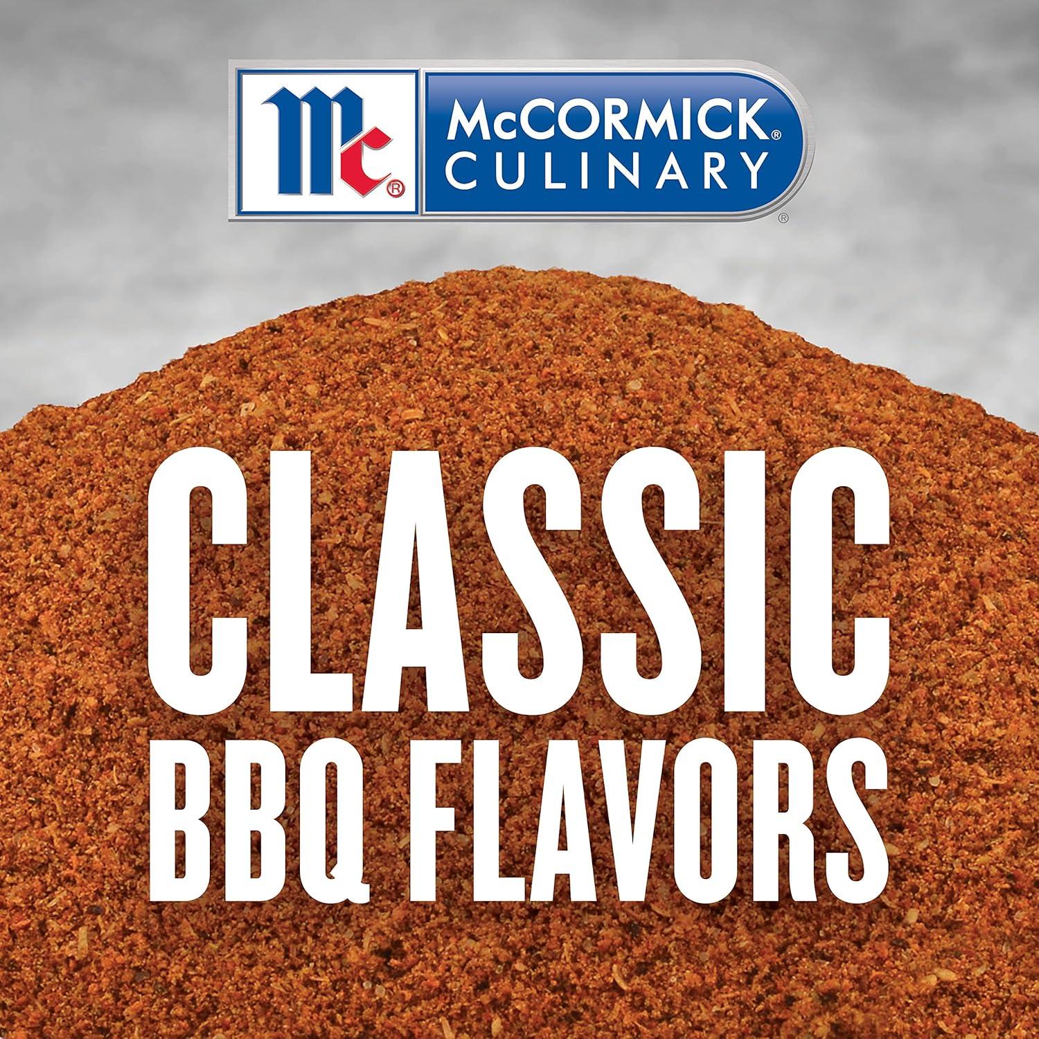 Especia para Barbacoa McCormick Culinary 510 g - Sabor Clásico BBQ