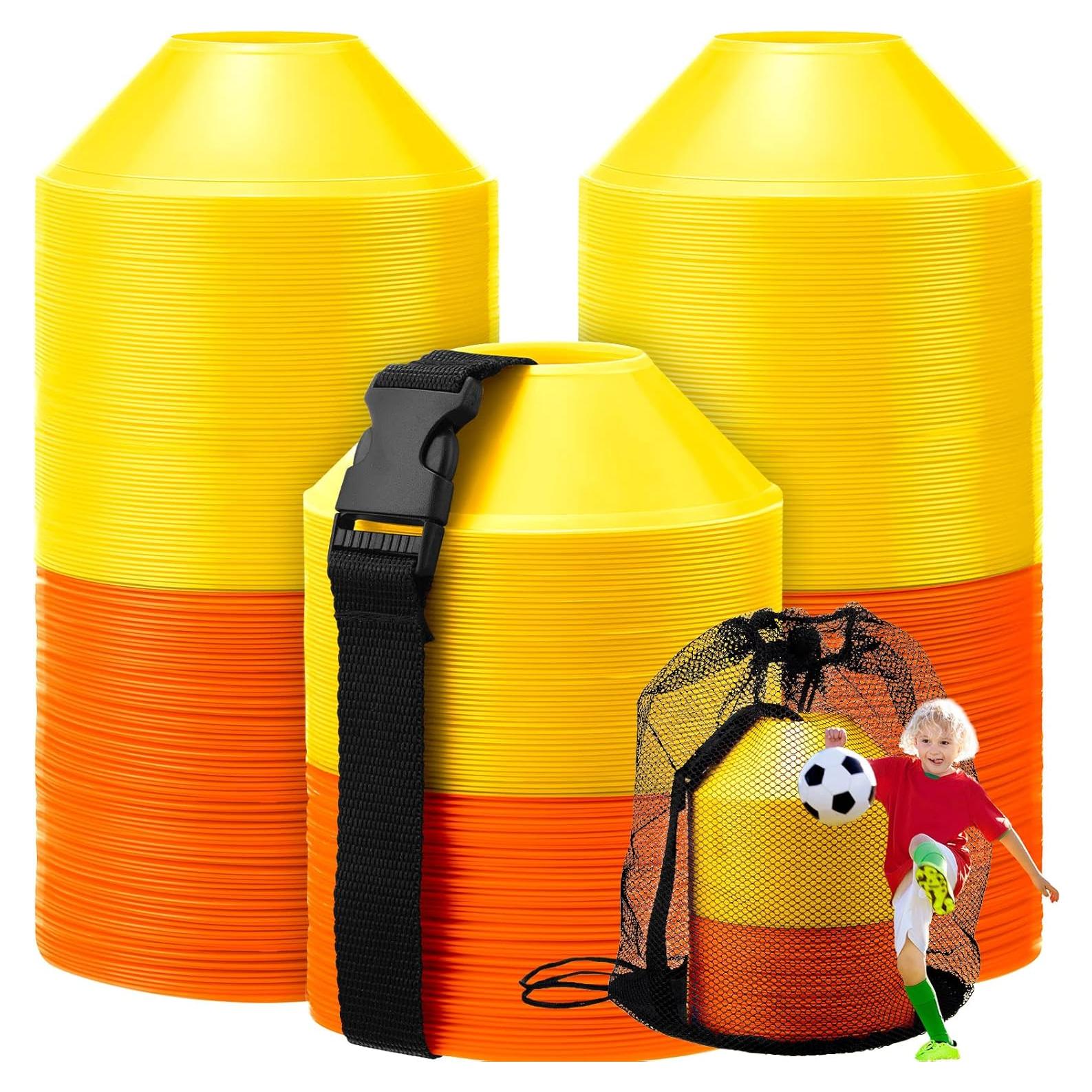 Hanaive 100 Mini Conos de Fútbol 12,7 cm para Entrenamiento