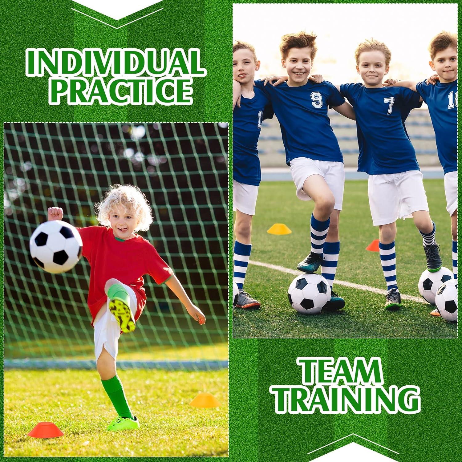 Hanaive 100 Mini Conos de Fútbol 12,7 cm para Entrenamiento