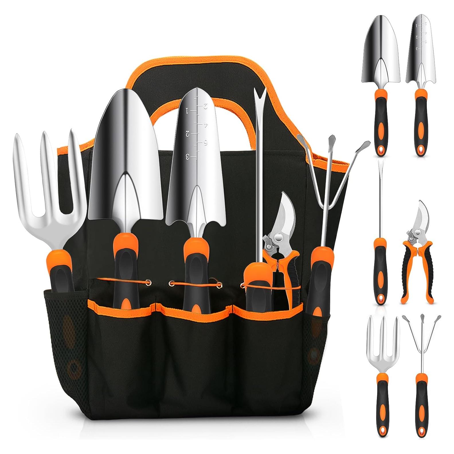 Juego de Herramientas de Jardinería CHRYZTAL 7 en 1 Acero Inoxidable