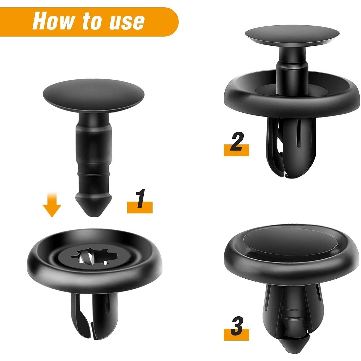 Clips de Retención GOOACC GRC-32 para Toyota y Lexus 100 Pcs