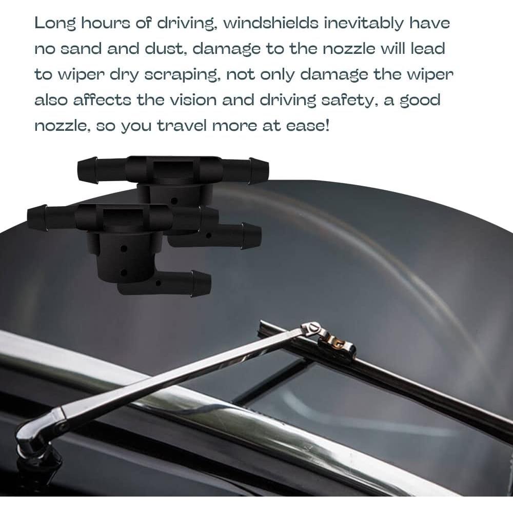 Válvula de Retención de Limpiaparabrisas Deemars 2PCS para Toyota