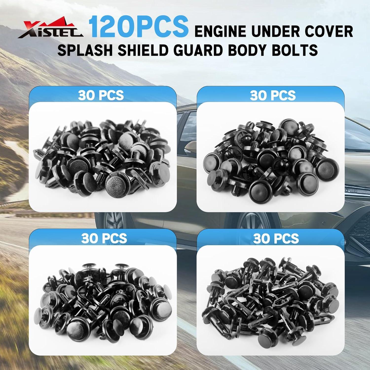 Xislet 120 Remaches Plásticos para Toyota y Lexus