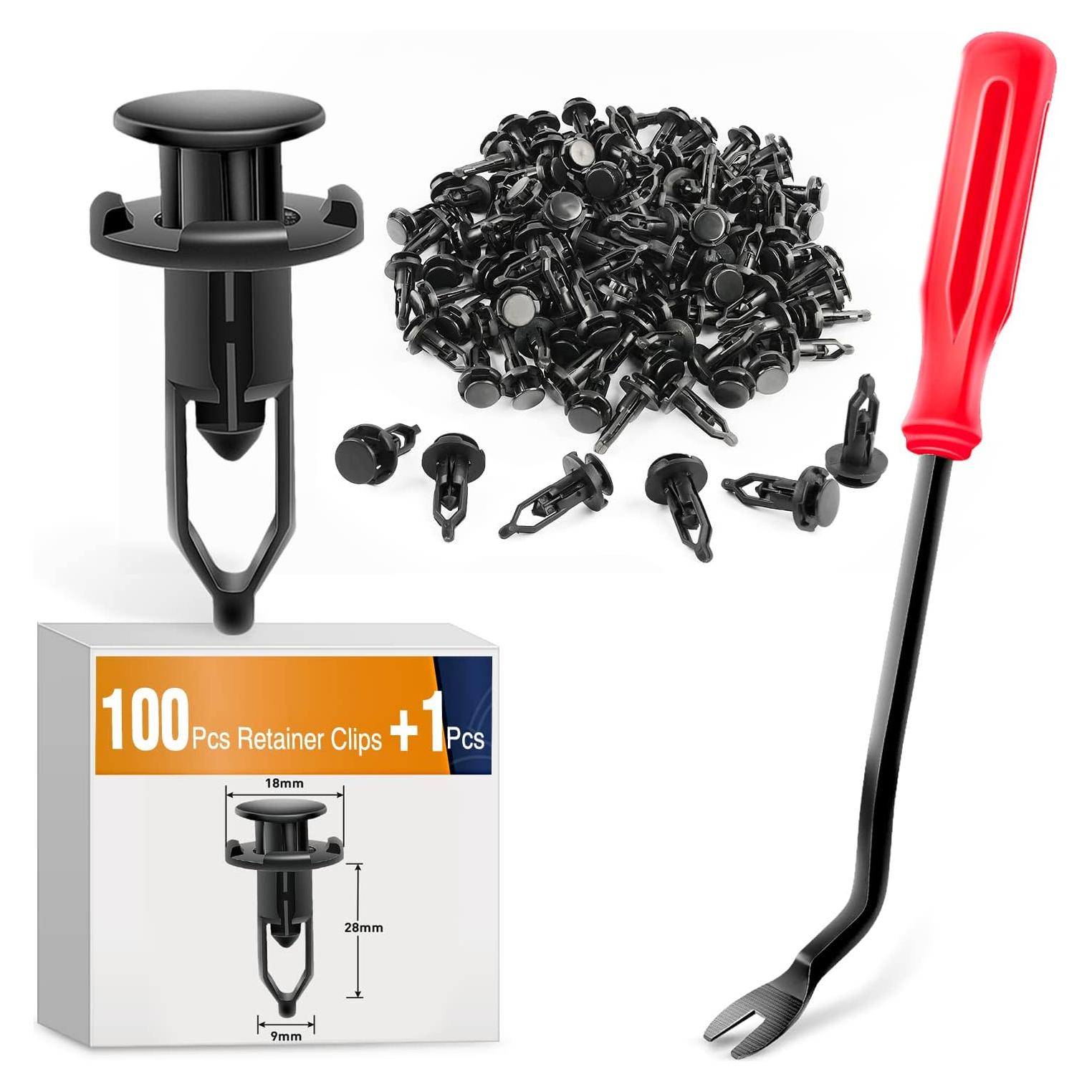 Clips de Remache Nylon GOOACC 100PCS para Toyota 9mm