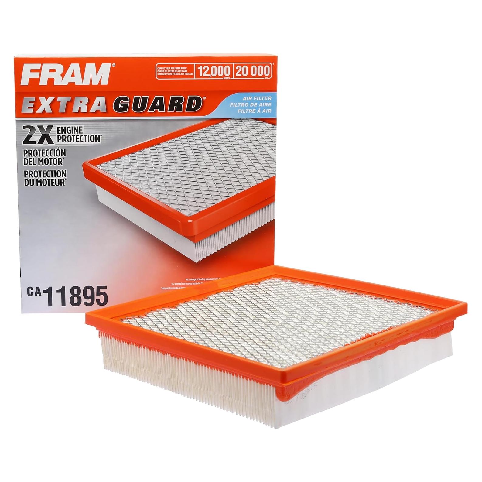 Filtro de Aire FRAM Extra Guard CA11895 para Toyota 2013-2022