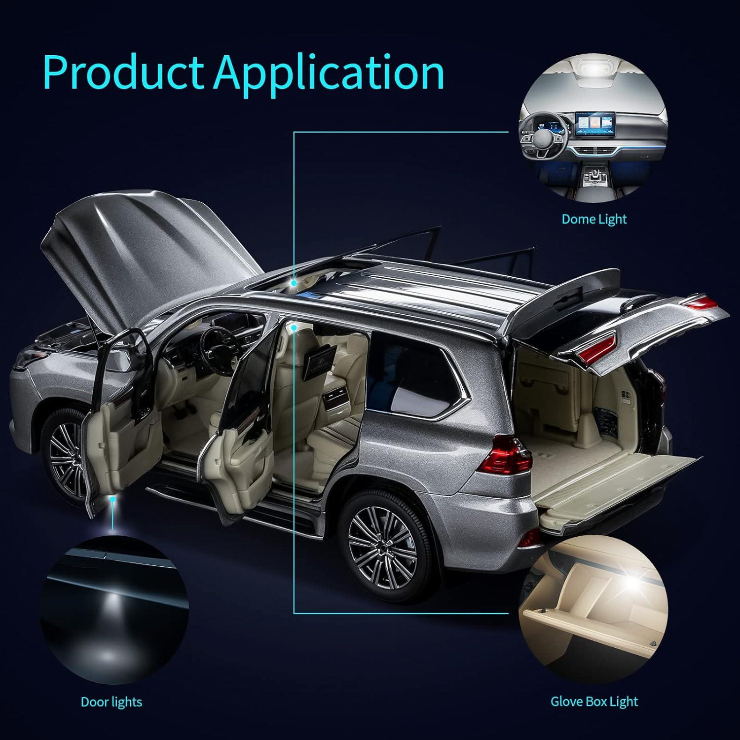 Kit de 42 Bombillas LED Interiores de Coche Zakolak 12V