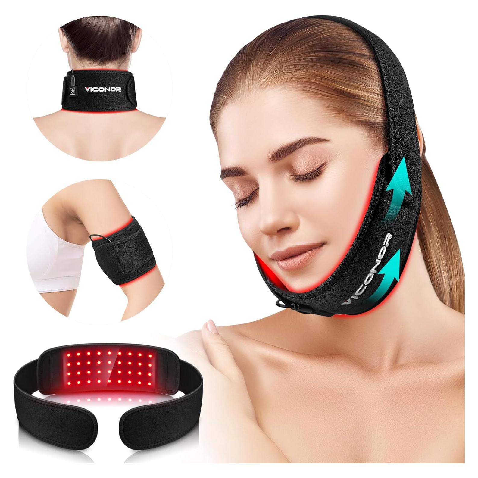 Cinturón de Terapia de Luz Roja Viconor para Cuello y Cuerpo