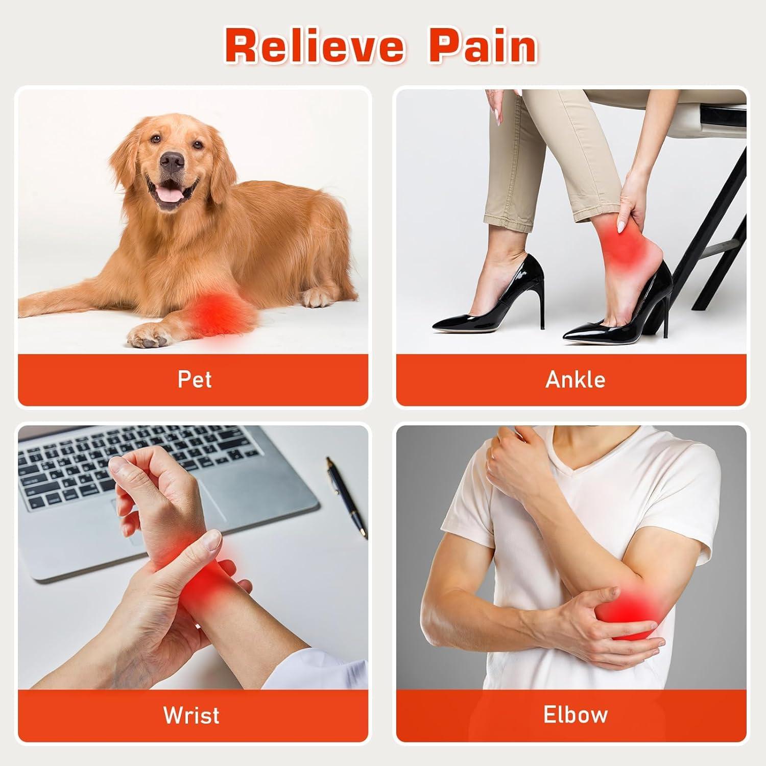 Cinturón de Terapia de Luz Roja Viconor para Cuello y Cuerpo