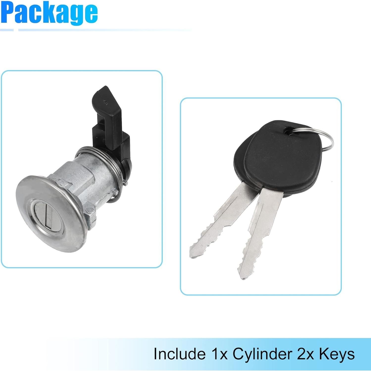 Cilindro de Cerradura de Combustible X AUTOHAUX para Toyota