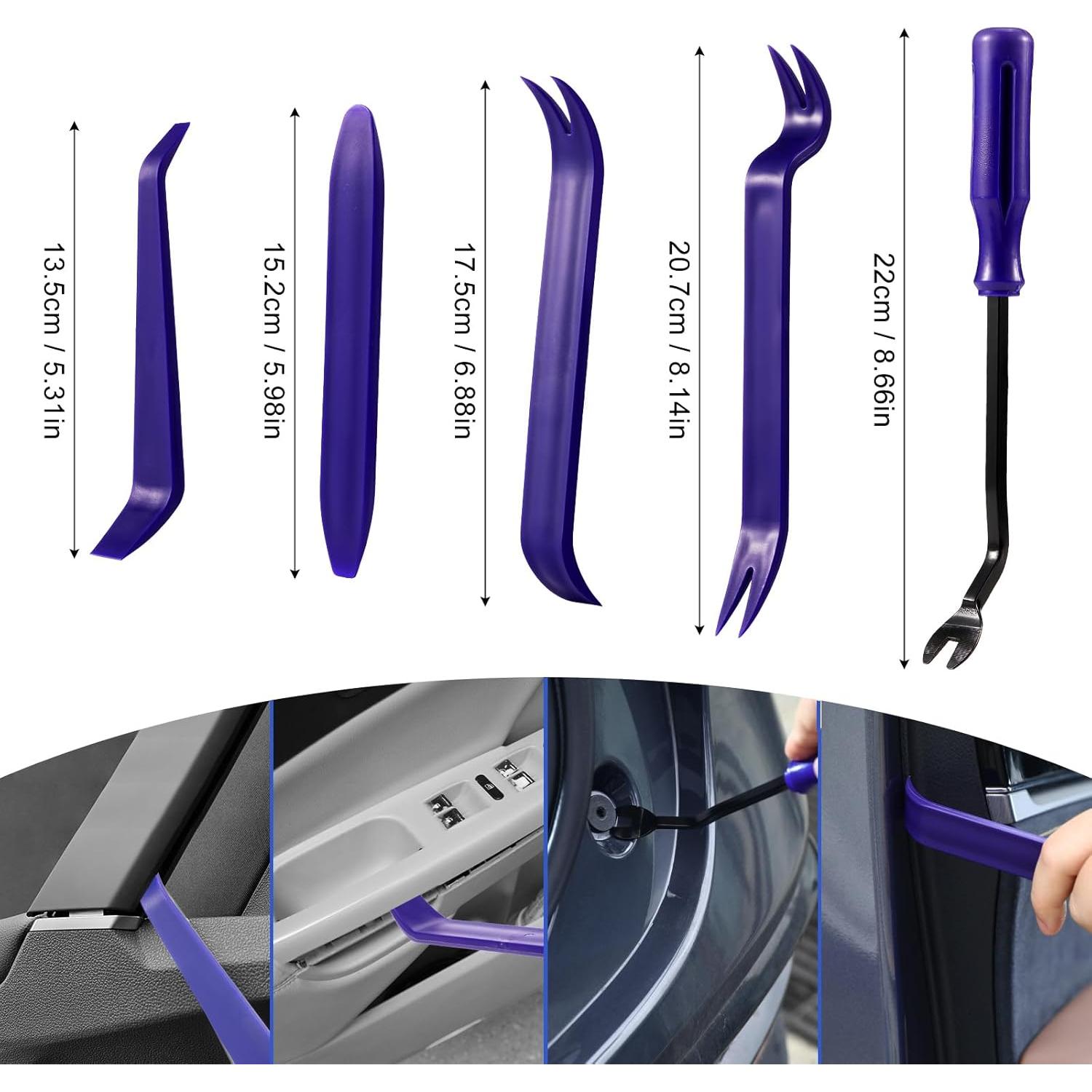 265 Piezas Clips de Retención Uolor para Automóviles