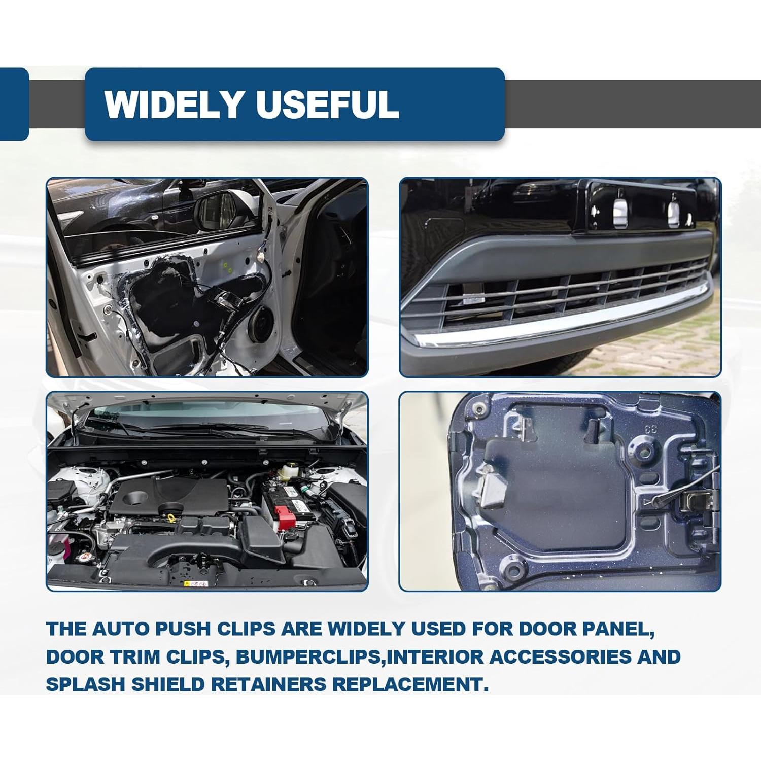 Kit de Clips de Retención para Puertas de Coche 1101 Piezas - TOPCNOEM