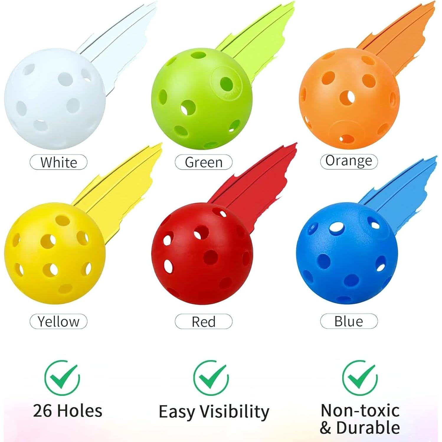 Pelotas de Golf KOFULL 50 Pack Plástico 42mm Multicolor