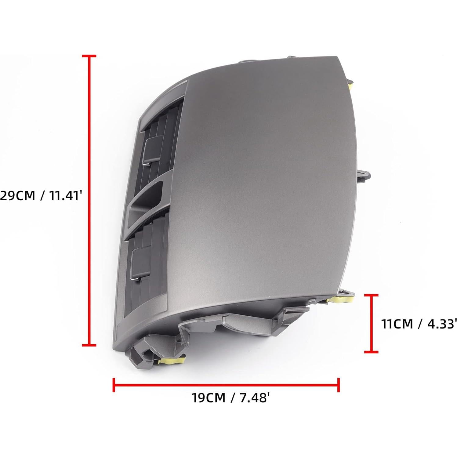 Panel de Rejilla de Aire Acondicionado Dasbecan Toyota Corolla 2008-2013