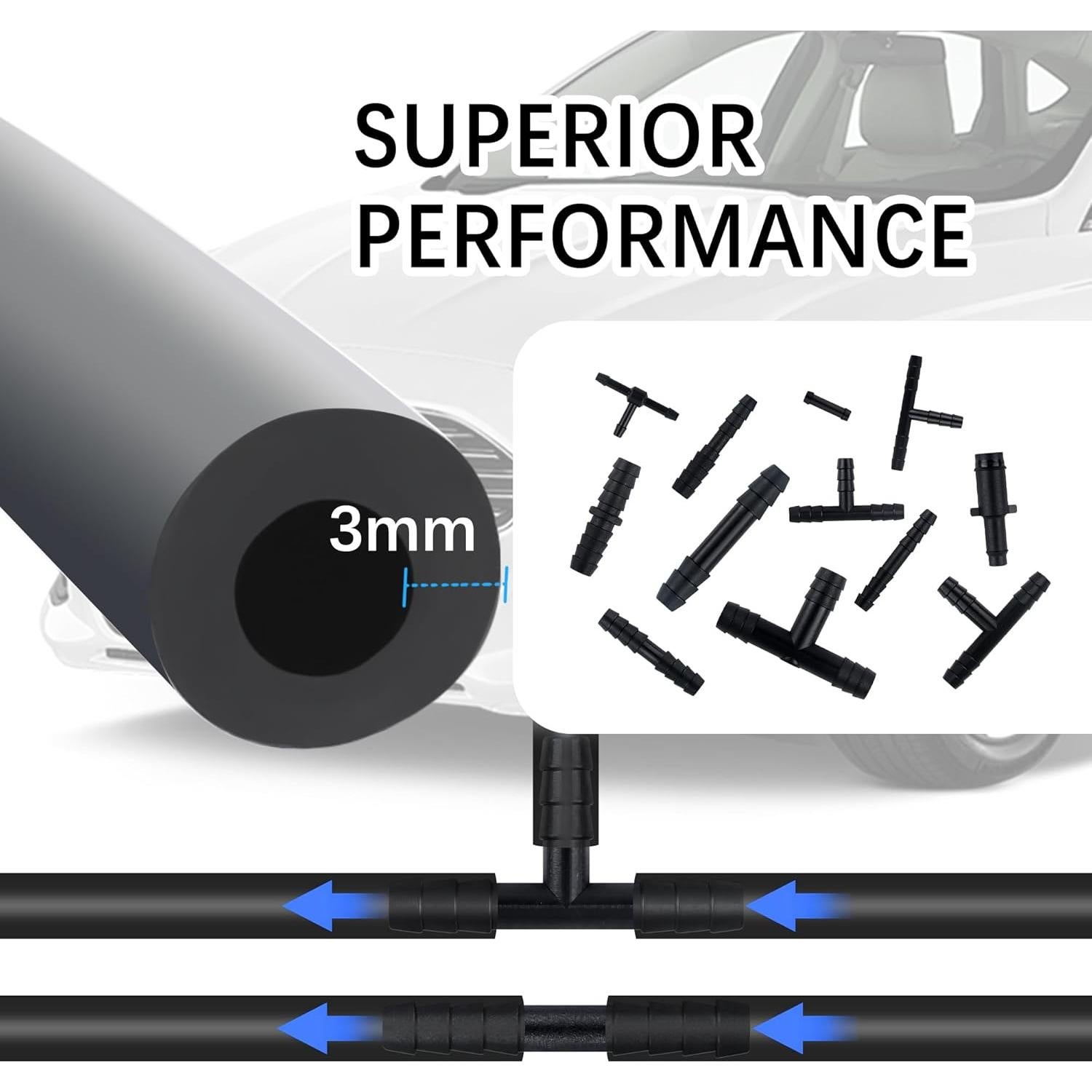 Kit Mangueras de Vacío Automotriz OFBAND 6PCS 152cm