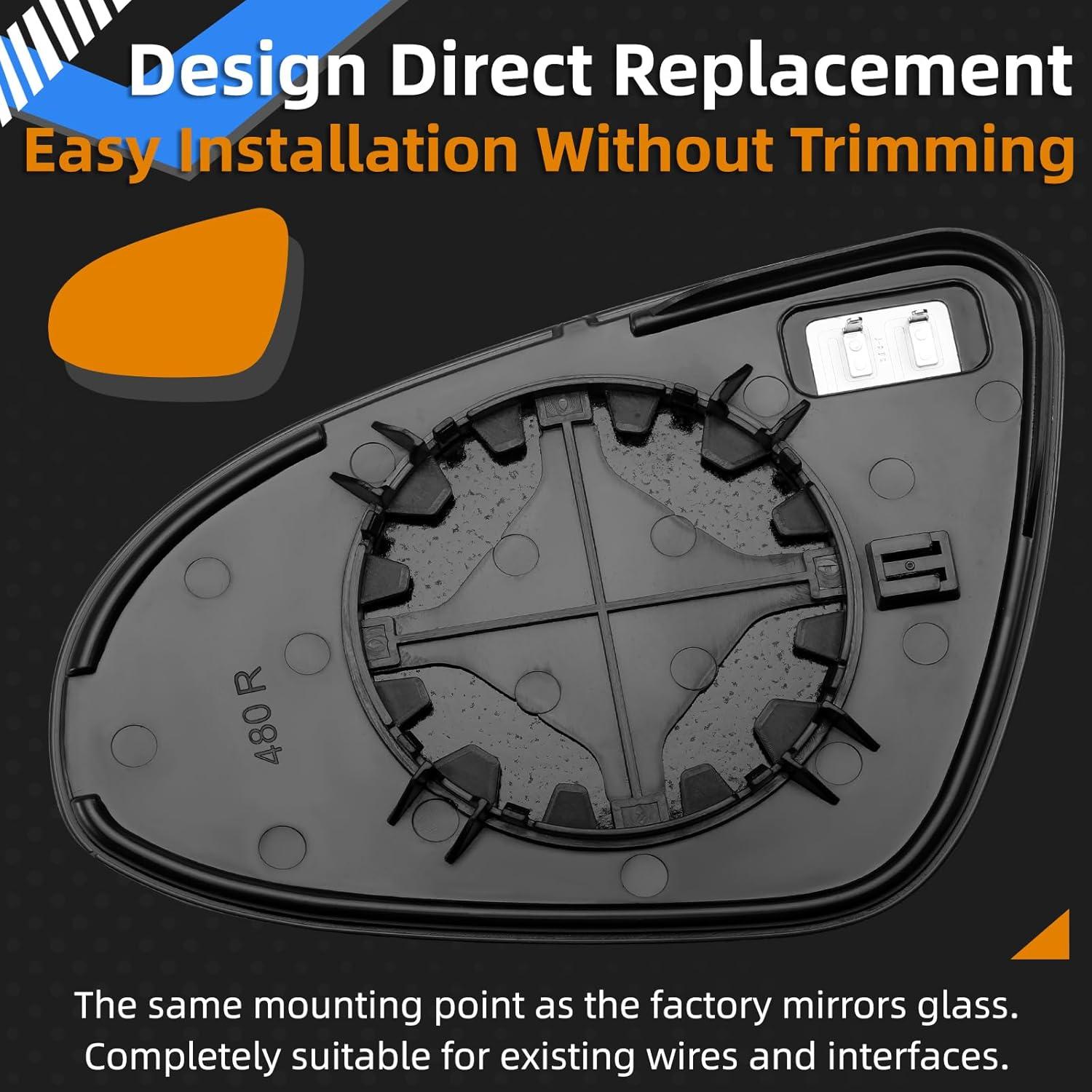 Espejo Lateral Derecho Toyota Corolla 2014-2019 Calefacción