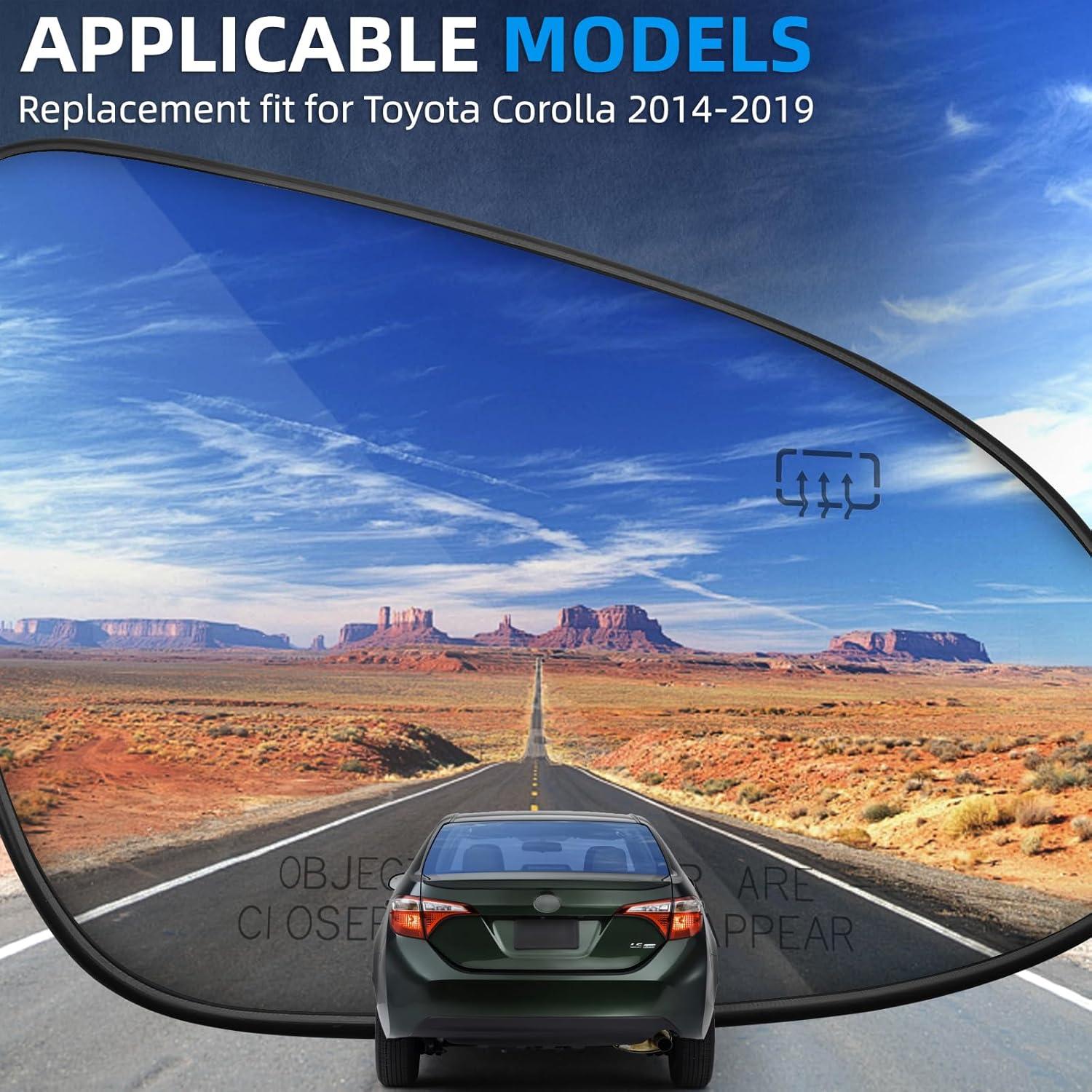 Espejo Lateral Derecho Toyota Corolla 2014-2019 Calefacción