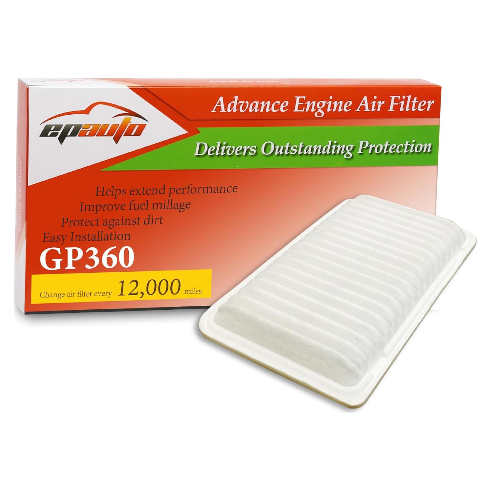Filtro de Aire EPAuto GP360 para Toyota y Lexus
