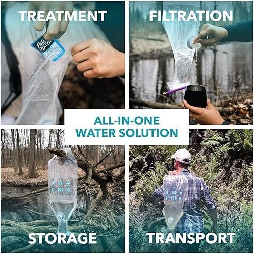 Filtro de Agua Puribag - Sistema de Filtración Portátil 9.46L