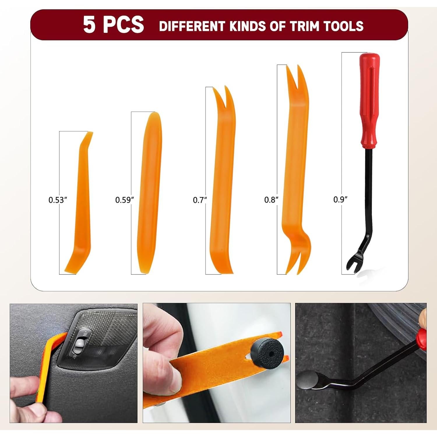 Kit de Clips de Retención Xislet 30 Pcs Universal Automotriz