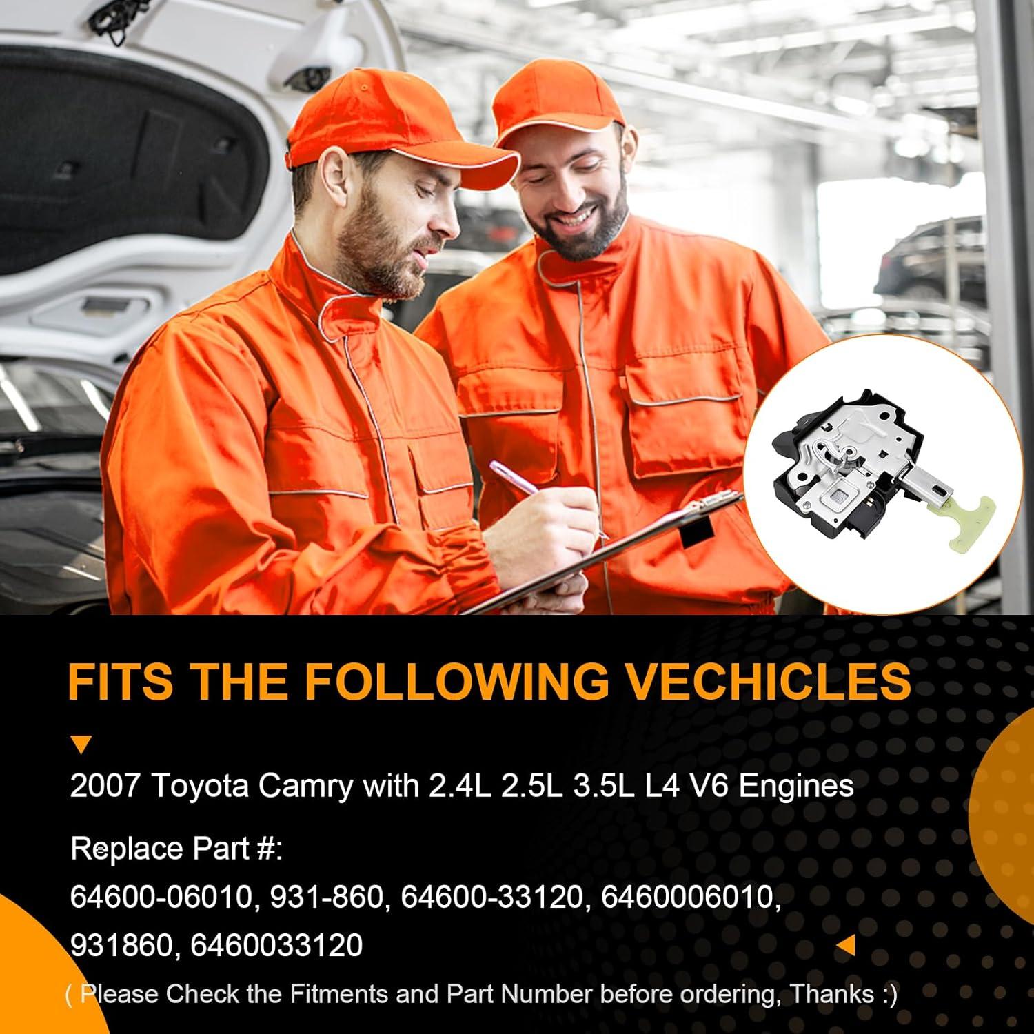 Actuador de Cerradura de Maletero Toyota Camry 2007-2011