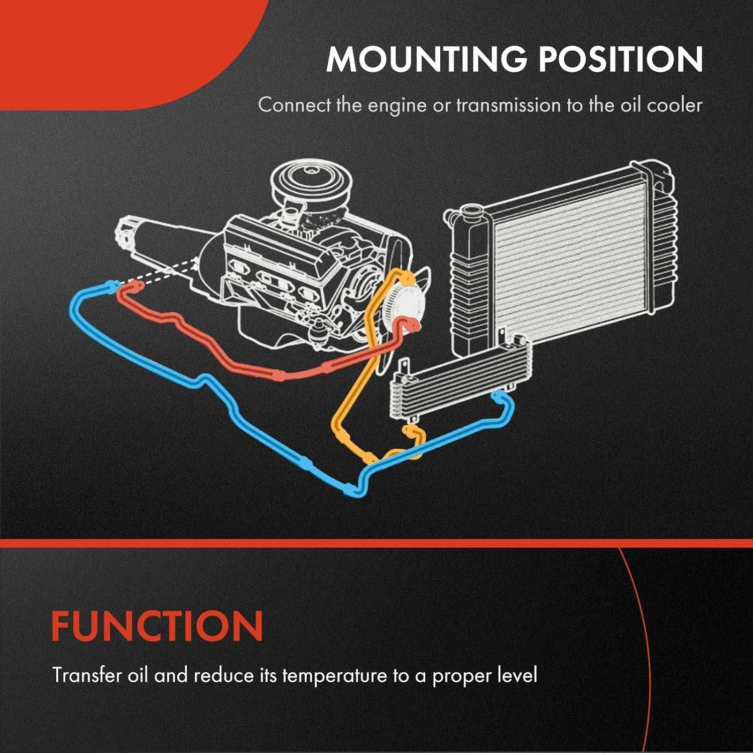 Manguera enfriador aceite transmisión A-Premium Toyota Lexus