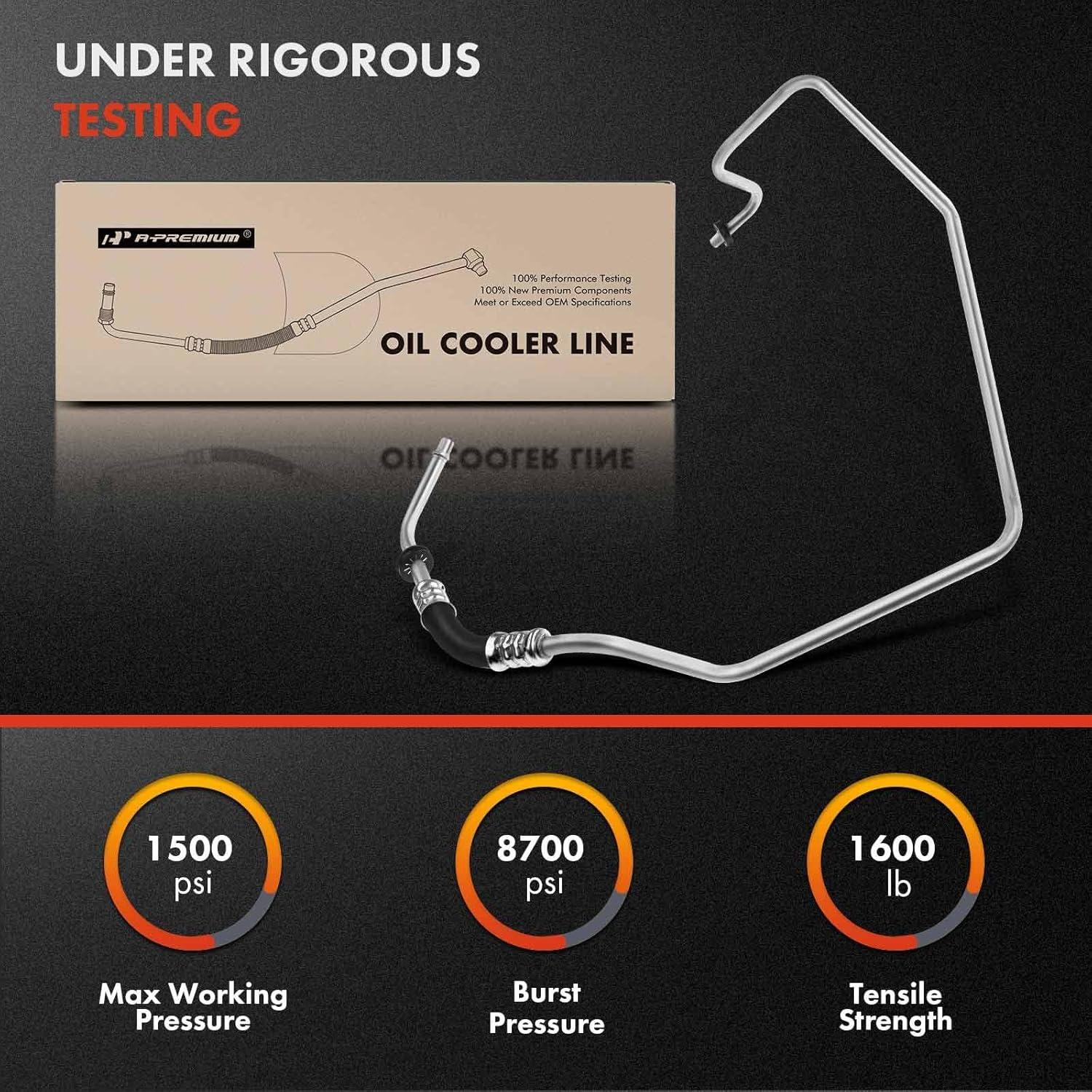 Manguera enfriador aceite transmisión A-Premium Toyota Lexus